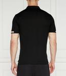 Поло BOSS BLACK parlay 147 regular fit mercerised, черный - фото 4