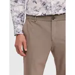 Брюки Selected Slim-Robert, бежевый - фото 6