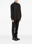 Рубашка на пуговицах MM6 Maison Margiela, черный - фото 3