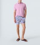 Хлопковая пике-поло Etro, Lilac - фото 2