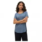 Блузка с коротким рукавом Vero Moda Bella, синий - фото