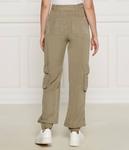 Штаны катрин Regular fit Guess Jeans, зеленый - фото 3