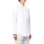 Вышитая рубашка с длинным рукавом THOM BROWNE, белый - фото 6