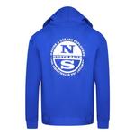 Худи на молнии с логотипом North Sails, синий - фото 2