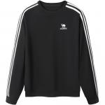 CAMEL Свитшот Women's Phantom Black Crew Neck Moderate Regular - фото