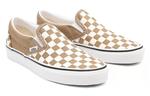 Кроссовки Vans Slip-on Chessboard Brown/White - фото 3