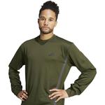 Толстовка ADIDAS PERFORMANCE, темно-зеленый - фото 5