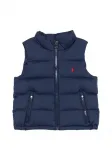 Стеганый жилет на молнии POLO RALPH LAUREN KIDS, синий - фото