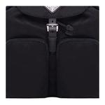 PRADA Нейлоновый рюкзак унисекс черный - фото 5