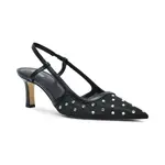 Кожаные босоножки на шпильке сейчас Michael Kors, черный - фото