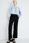 Брюки SLFTANIA RITA WIDE PANT  Selected Femme, черный - фото 4