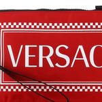 Нейлоновая сумочка-клатч унисекс красная VERSACE - фото 4