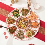 CERAMICS Underglaze Color Набор керамических тарелок Peace And Joy, 19 предметов - фото 3