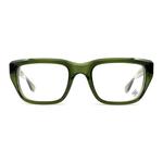 Chrome Hearts Квадратные очки Unisex Green Gold - фото 3