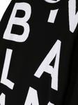 Balmain Kids джемпер с логотипом, черный - фото 3