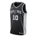 Футболка nba spurs icon edition 2020 swingman джерси Nike, черный - фото