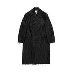 Топ Jil Sander Spaced Out Nylon Fur Coat, Black - фото