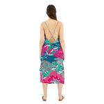 Платье Superdry Printed Slip Sleveless Long, Разноцветный - фото 2