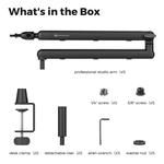 Микрофонная стойка NearStream ST20 Microphone Boom Arm Desktop Stand AW-ST20 - фото 2