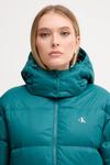 Пуховик Calvin Klein Jeans, зеленый - фото 5