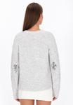Джемпер myMo CREW NECK SEQUIN, Light Grey - фото 3