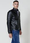 Куртка Koroshi Faux leather jacket, Black - фото 5