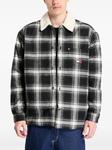 Tommy Jeans куртка-рубашка в клетку, черный - фото