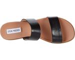 Сандалии Steve Madden Dual Flat, цвет Black Leather - фото 2