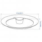 Крышка стеклянная, 21 см, KLOCKREN IKEA - фото 10