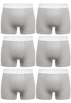 Боксеры Amaci&Sons 6 шт, цвет Grau/Weiß - фото
