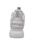 Кроссовки на шнуровке Buffalo, белый - фото 2