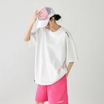 Футболка унисекс GOLFCROSS, белый вересково-серый - фото 7