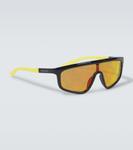 Маска очки Gucci, Black-Yellow-Yellow - фото 4