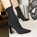 Ботильоны женские Bigtree, серебряный - фото 6