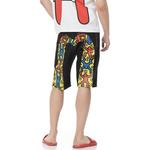 Джинсовые шорты мужские джинсовые синие Evisu, синий - фото 4