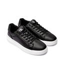 Кроссовки Calvin Klein Jeans кожаные массивные, черный - фото 3