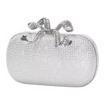 Self-portrait Клатч мини женский silver - фото 2