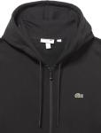 Lacoste мужская худи с принтом и молнией, Black - фото 2