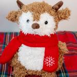 Плюшевая кукла олененок, 18 см Enlightenment, красный - фото 3