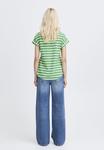 Футболка b.young PAMILA ONECK, Leprechaun Stripe/Green - фото 3