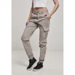 Брюки карго Urban Classics TB3048 high waist, розовый - фото