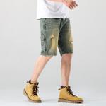 Джинсовые шорты летние унисекс Jeep, синий деним - фото 10