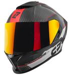 Шлем Bogotto Phantom Combo Carbon, Black/Red/White - фото