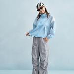 Champion Куртка US Version женская, Light Blue - фото 5