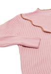 Тонкий вязаный свитер NALLY Sweater, розовый - фото 3