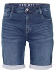 Тканевые шорты DENIMFY, синий - фото