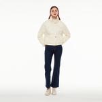 GUESS Женская пуховая куртка, G011-Ecru - фото 5