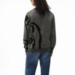 Свитер мужской угольно-черный Kenzo, черный - фото 3