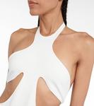 Купальник с вырезами MUGLER, белый - фото 4