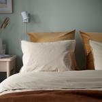 Кружевной чехол для подушки SANELA IKEA, 65x65 см, желтый - фото 5